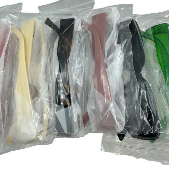Box Of 10 Trendy Sunglasses Assorted Colors Styles Unisex Fashion Eyewear Props - Picture 11 of 16